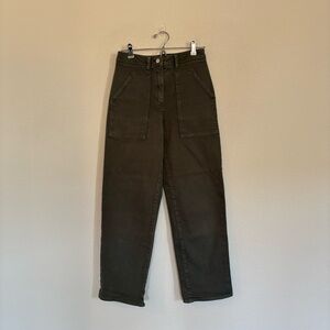 Aritzia Wilfred Free Modern Utility High Rise Straight Leg Pants